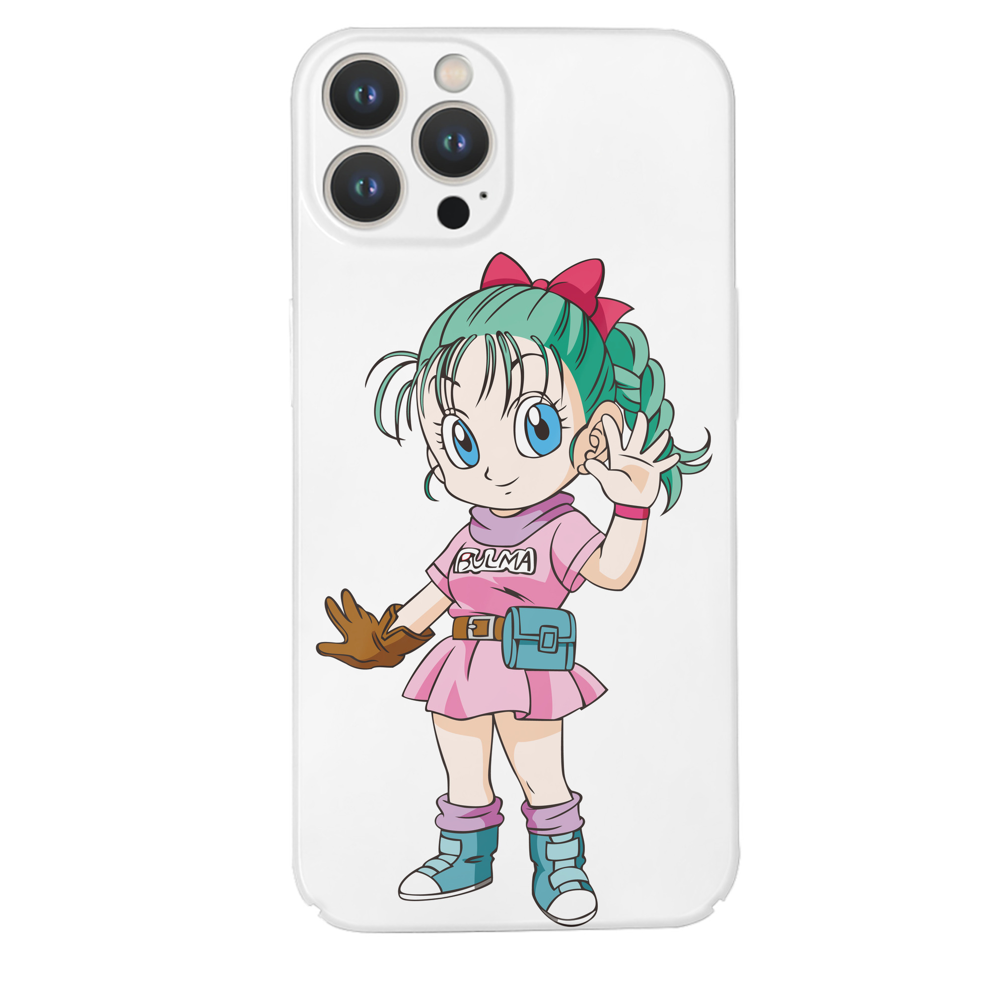 （画像用） ドラゴンボール ブルマ DRAGON BALL Bulma 【iPhone 14シリーズ対応】ハードケース